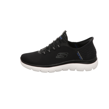 Skechers Herren Slipper Slip-In Summits in schwarz