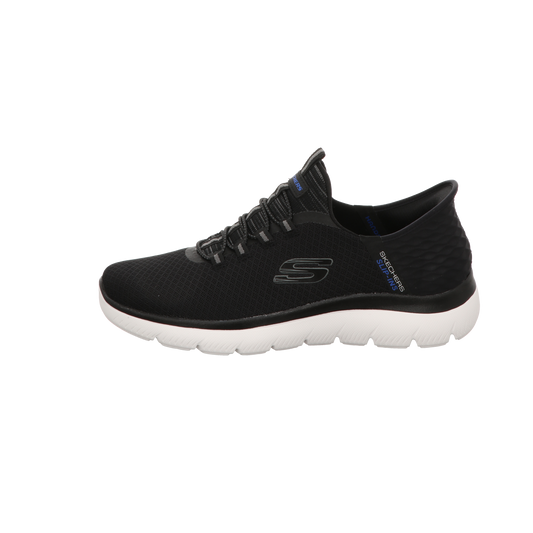 Skechers Herren Slipper Slip-In Summits in schwarz