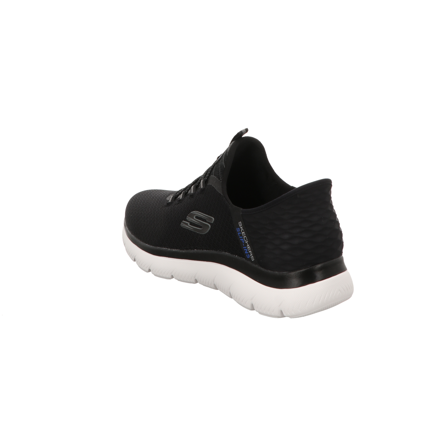 Skechers Herren Slipper Slip-In Summits in schwarz