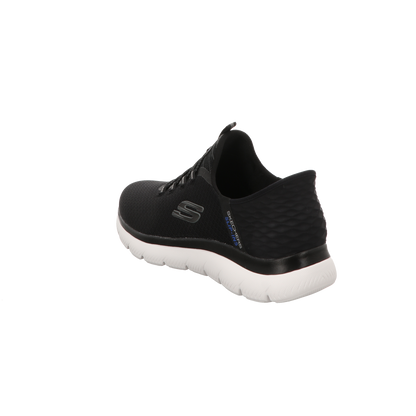 Skechers Herren Slipper Slip-In Summits in schwarz