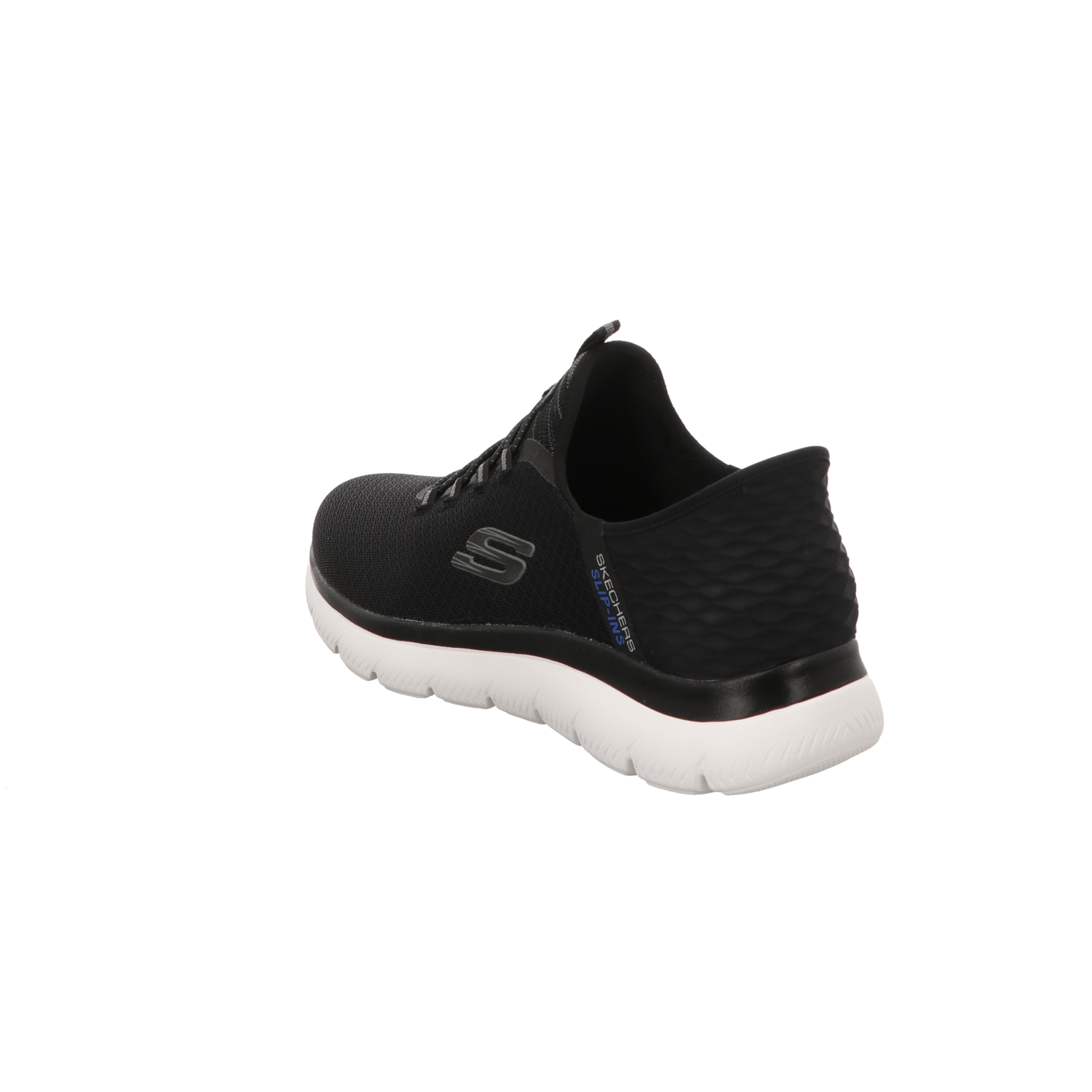 Skechers Herren Slipper Slip-In Summits in schwarz