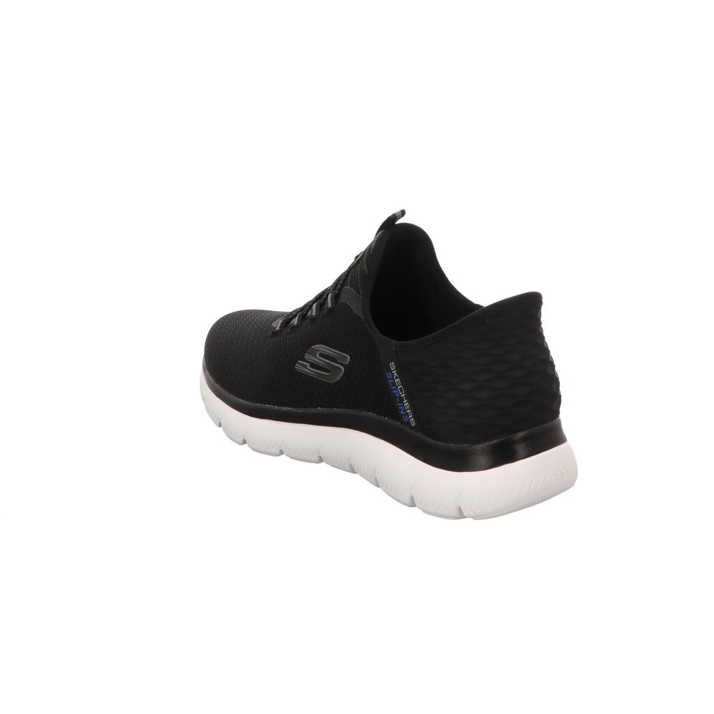 Skechers Herren Slipper Slip-In Summits in schwarz