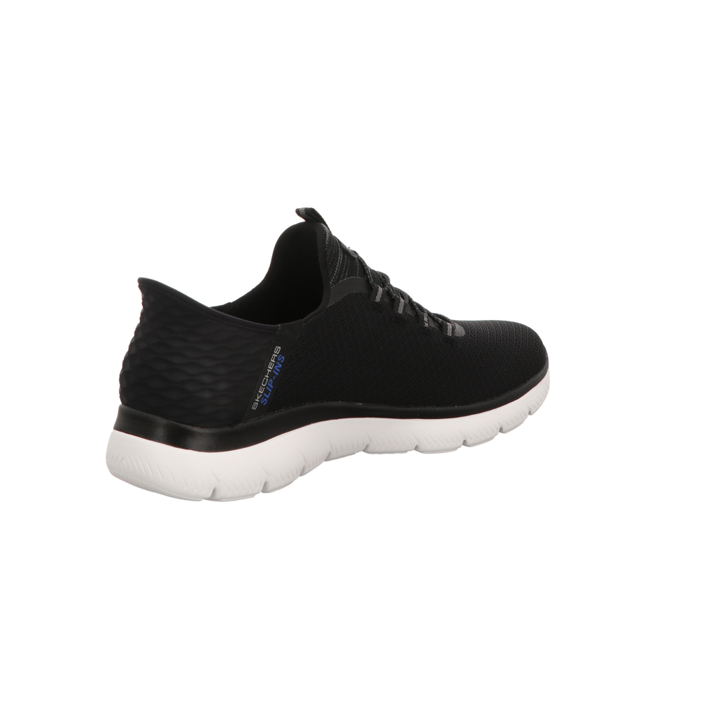 Skechers Herren Slipper Slip-In Summits in schwarz