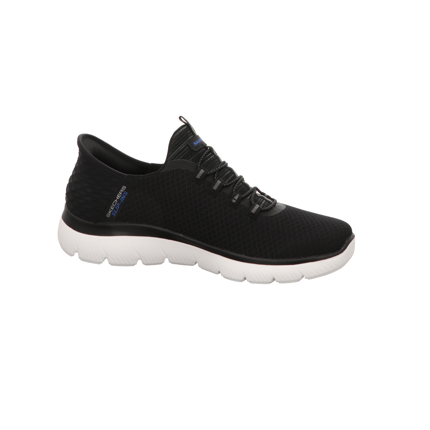 Skechers Herren Slipper Slip-In Summits in schwarz