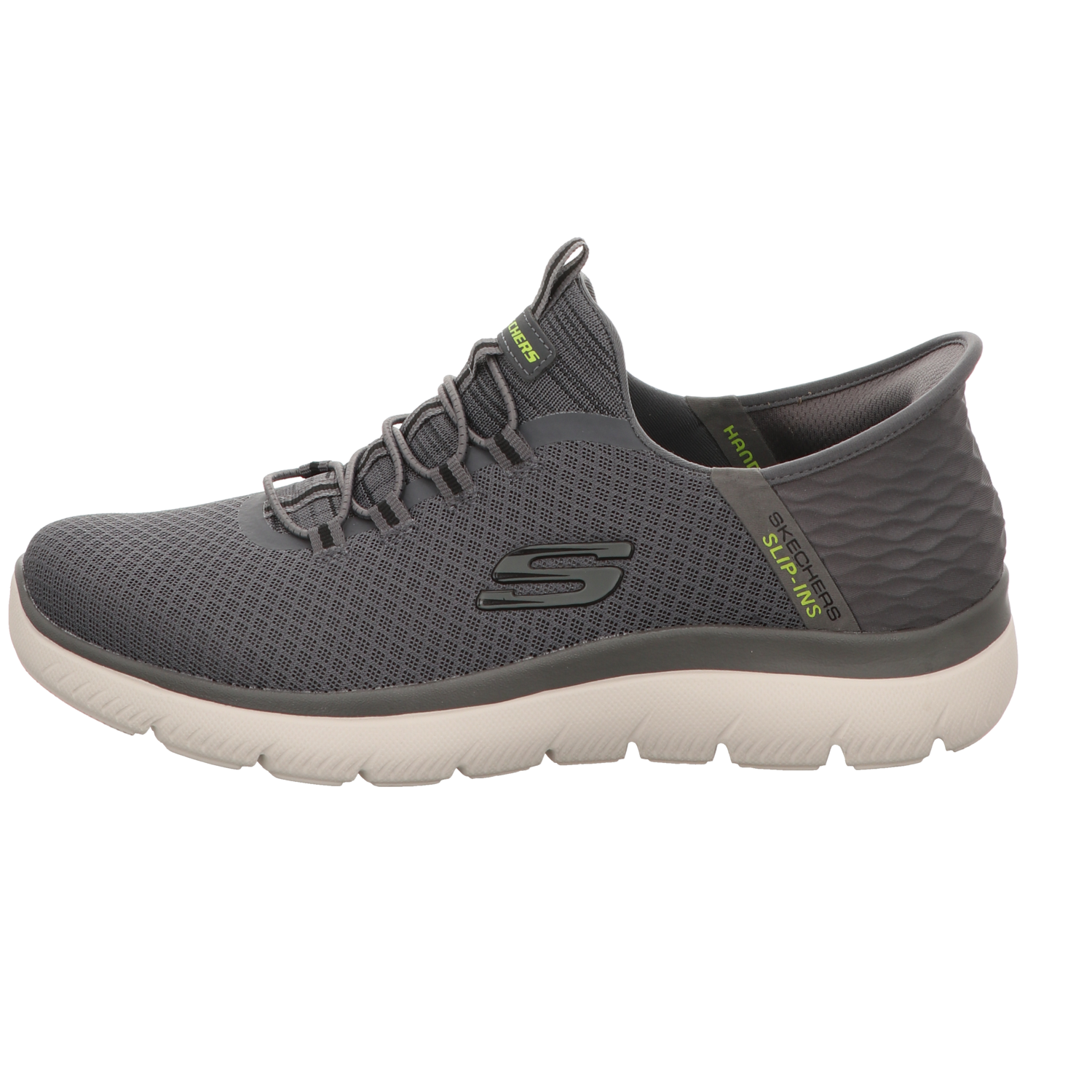 Skechers Herren Slipper Slip In Summits in grau