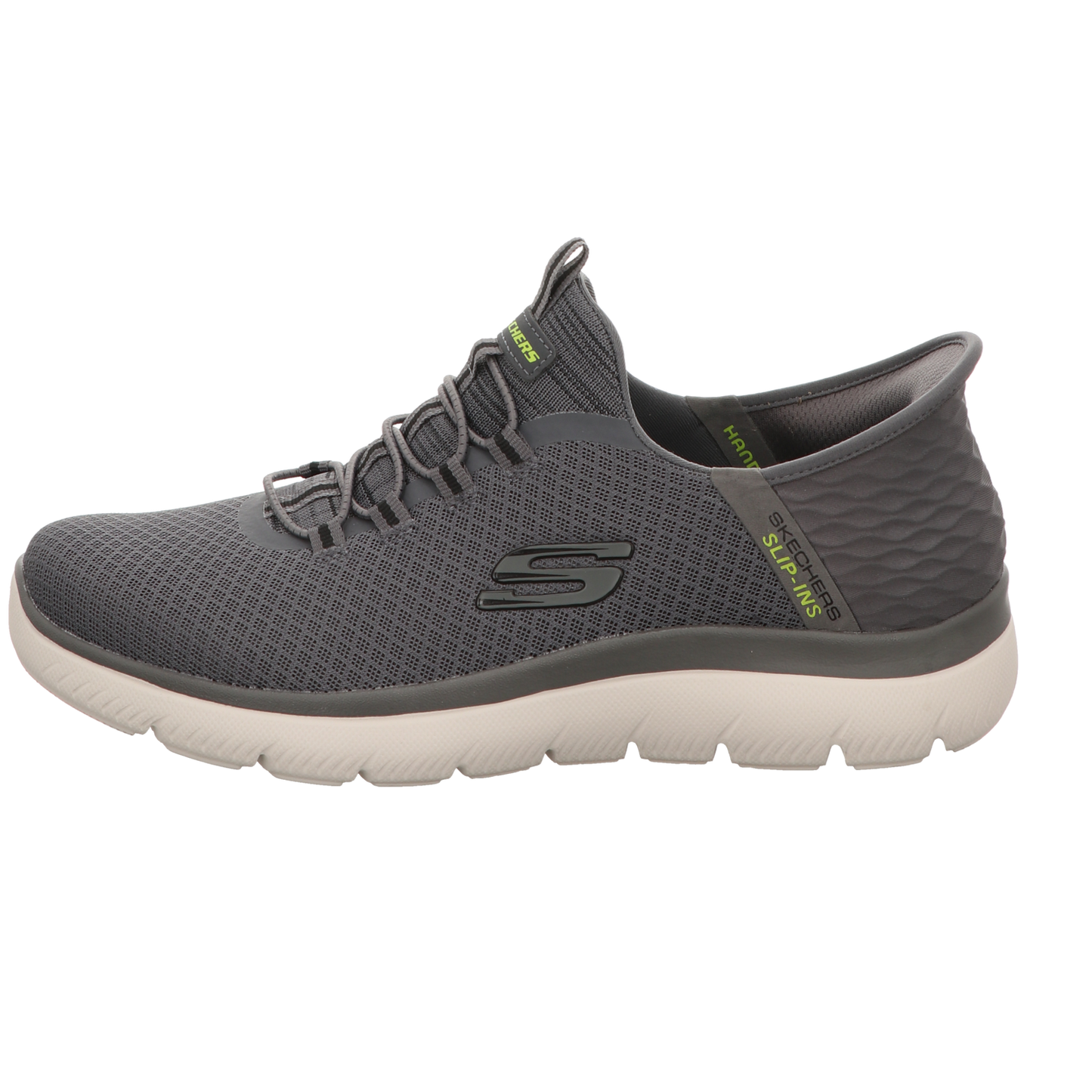 Skechers Herren Slipper Slip In Summits in grau