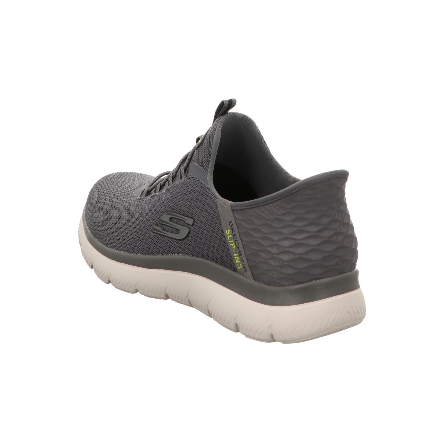 Skechers Herren Slipper Slip In Summits in grau