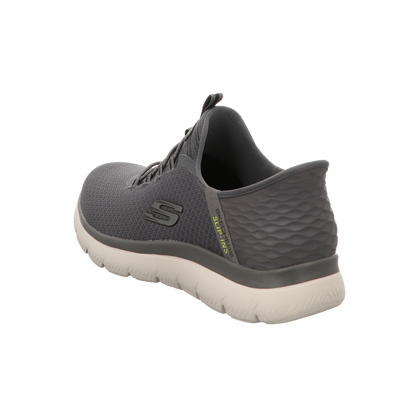 Skechers Herren Slipper Slip In Summits in grau