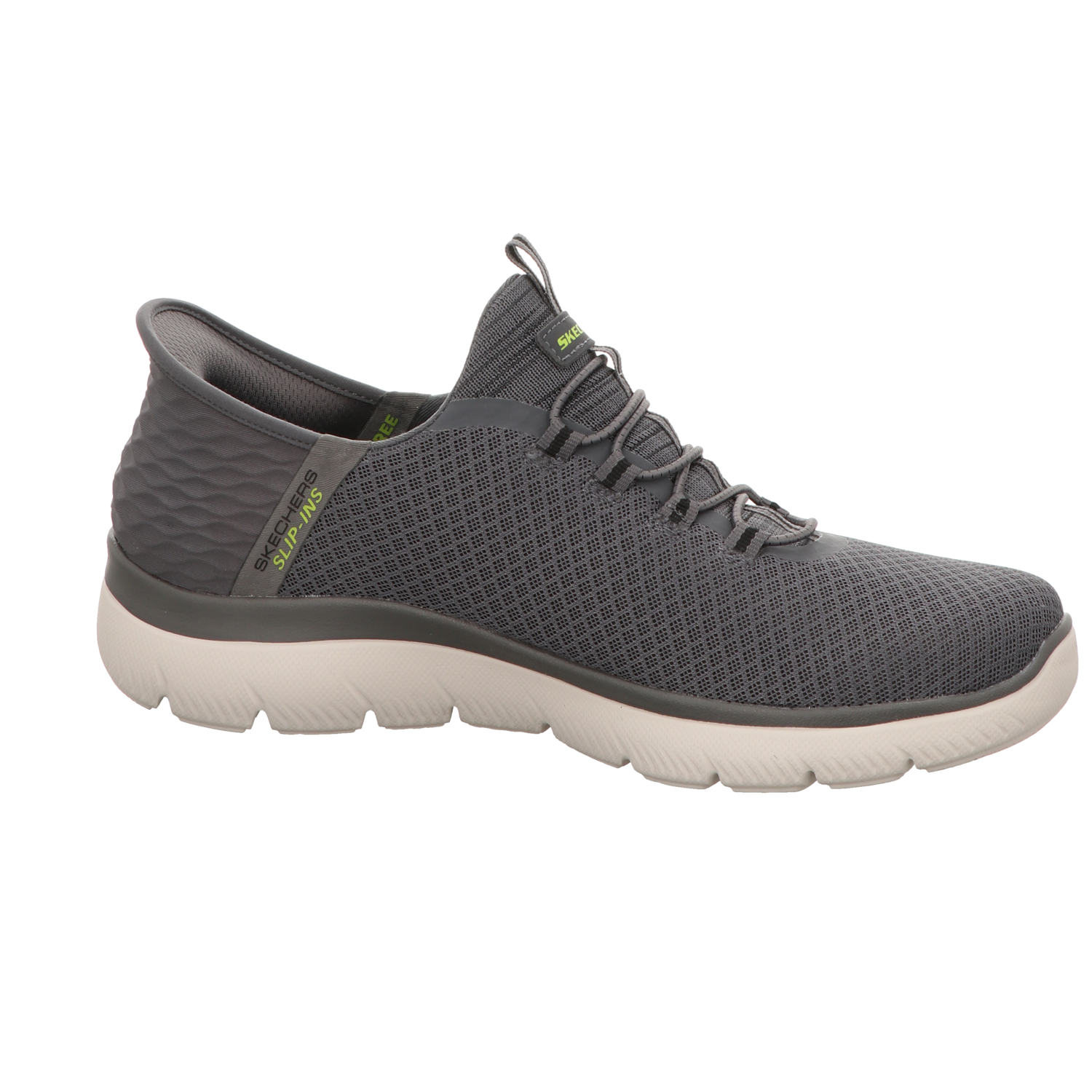 Skechers Herren Slipper Slip In Summits in grau