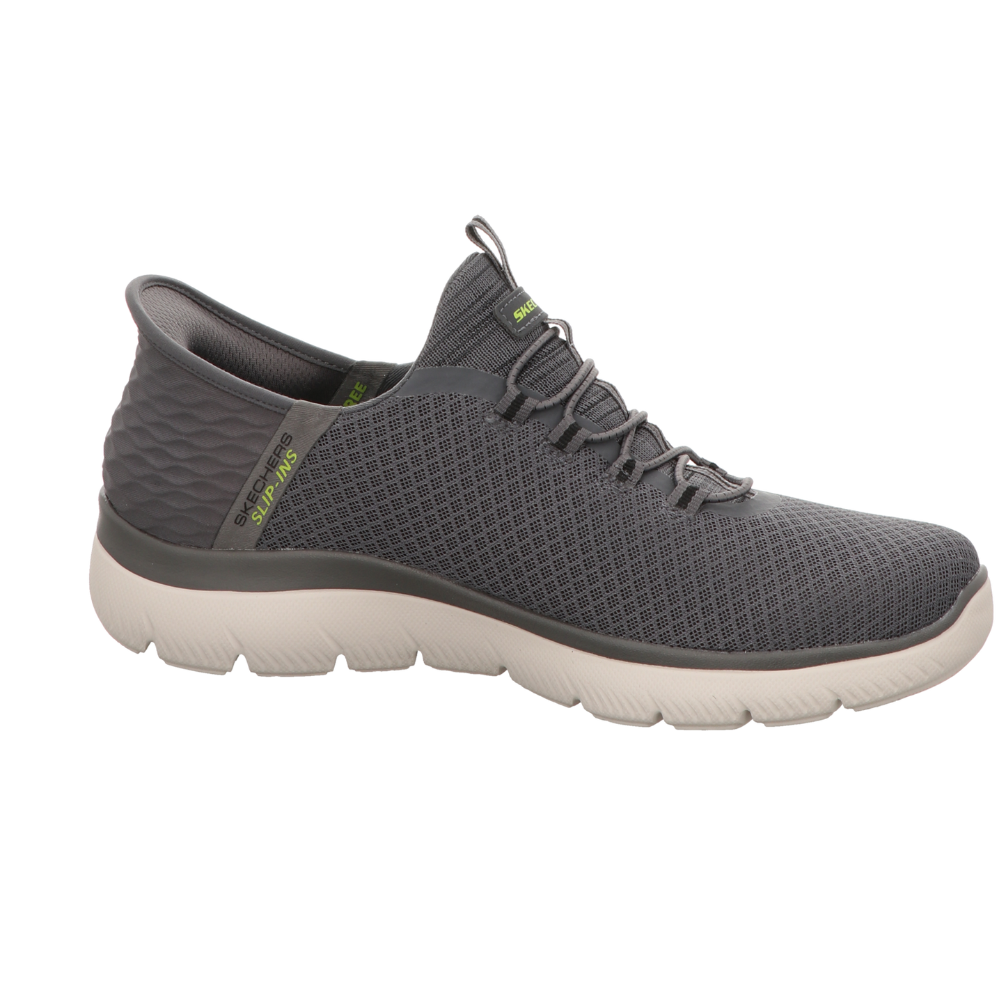 Skechers Herren Slipper Slip In Summits in grau