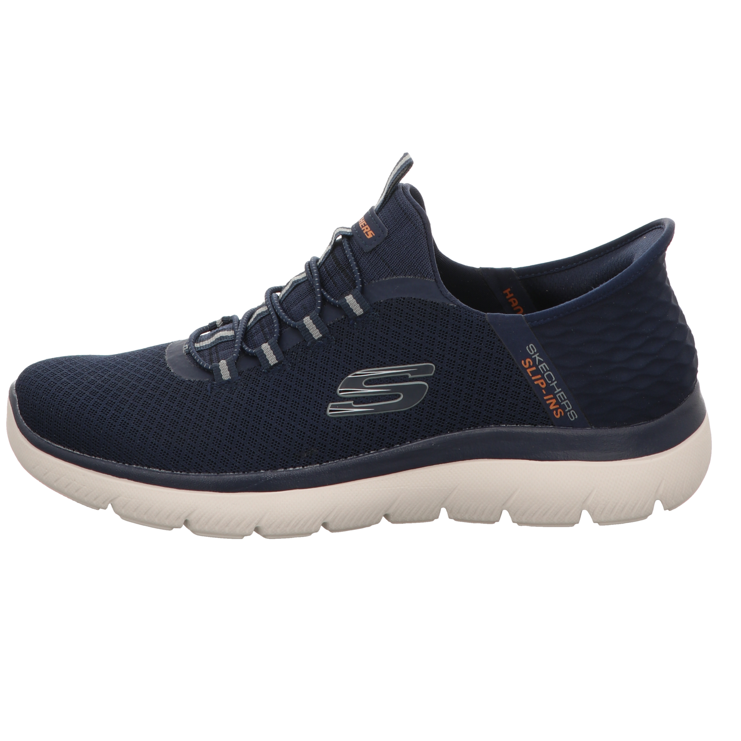 Skechers Herren Slipper Slip-In Summits in blau