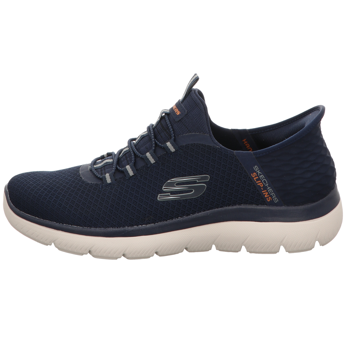 Skechers Herren Slipper Slip-In Summits in blau