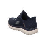 Skechers Herren Slipper Slip-In Summits in blau