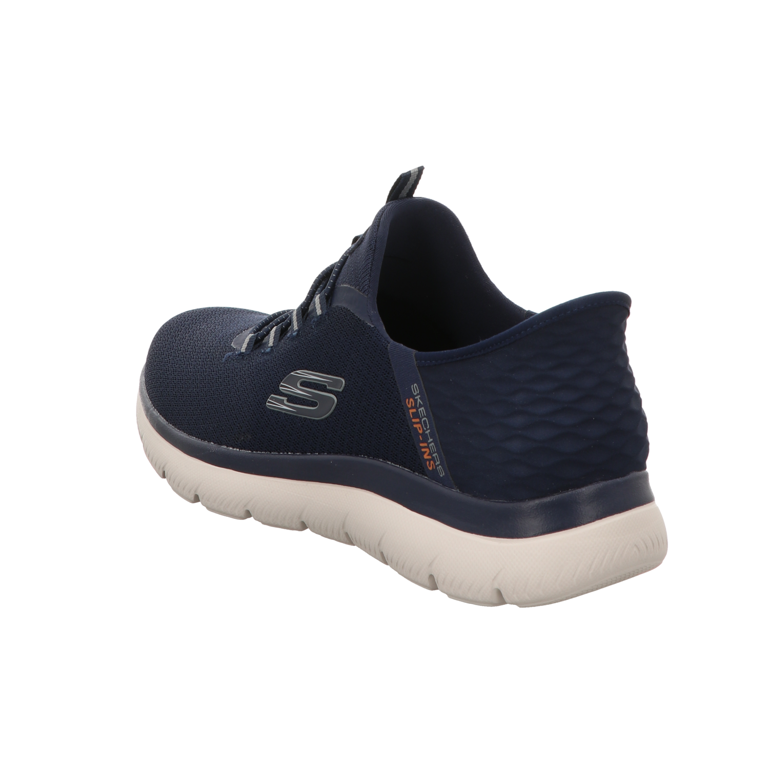 Skechers Herren Slipper Slip-In Summits in blau