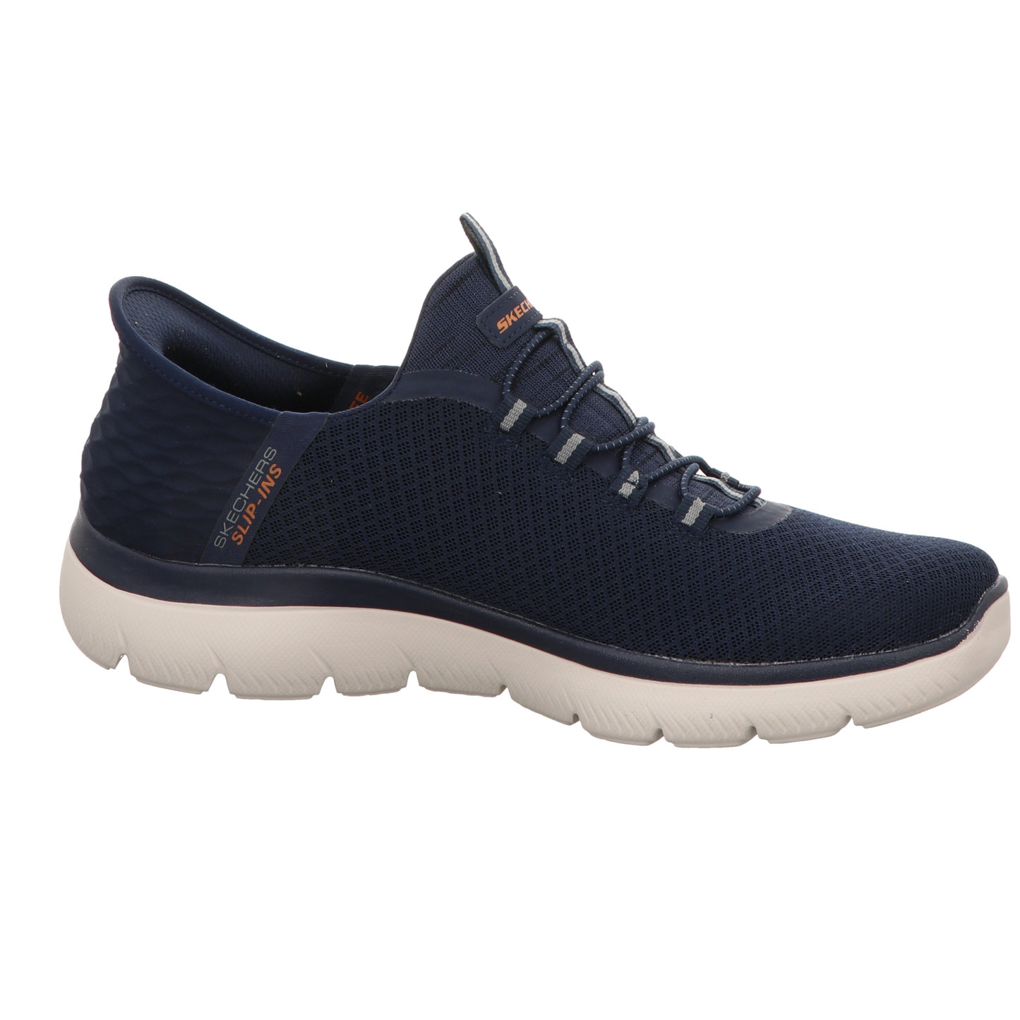 Skechers Herren Slipper Slip-In Summits in blau