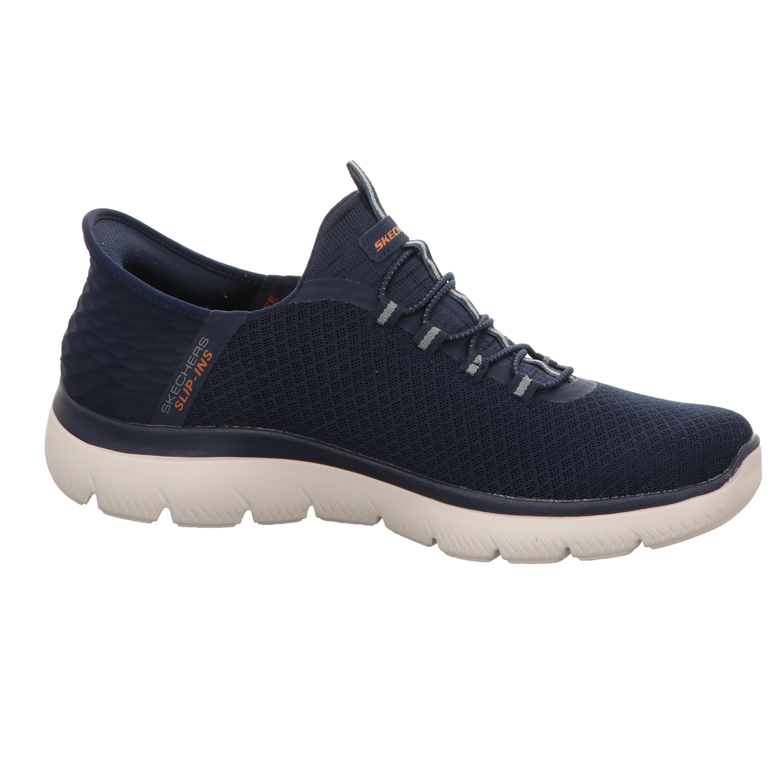 Skechers Herren Slipper Slip-In Summits in blau