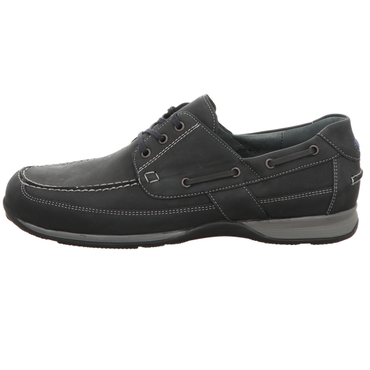 Waldläufer Herren Schnürschuh Herko in blau