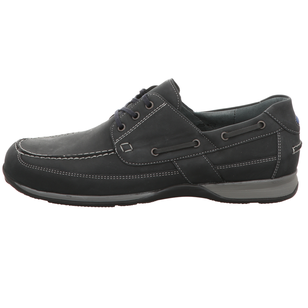 Waldläufer Herren Schnürschuh Herko in blau