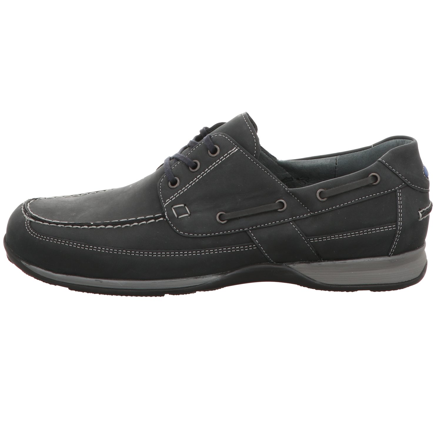 Waldläufer Herren Schnürschuh Herko in blau