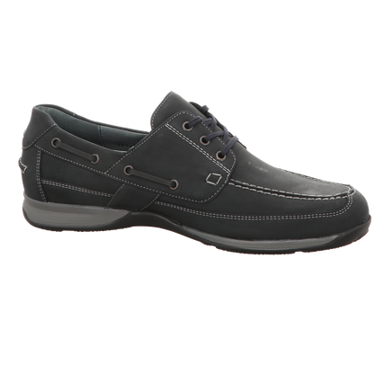 Waldläufer Herren Schnürschuh Herko in blau