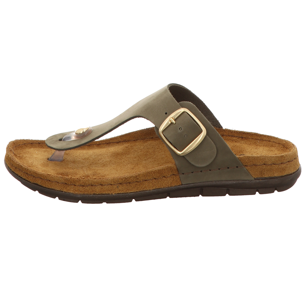 Rohde Damen Pantolette Rodigo D in oliv
