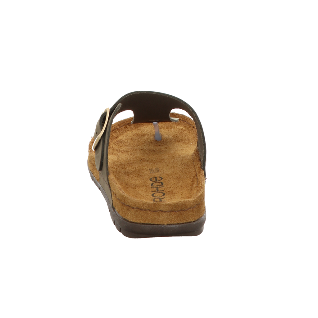 Rohde Damen Pantolette Rodigo D in oliv