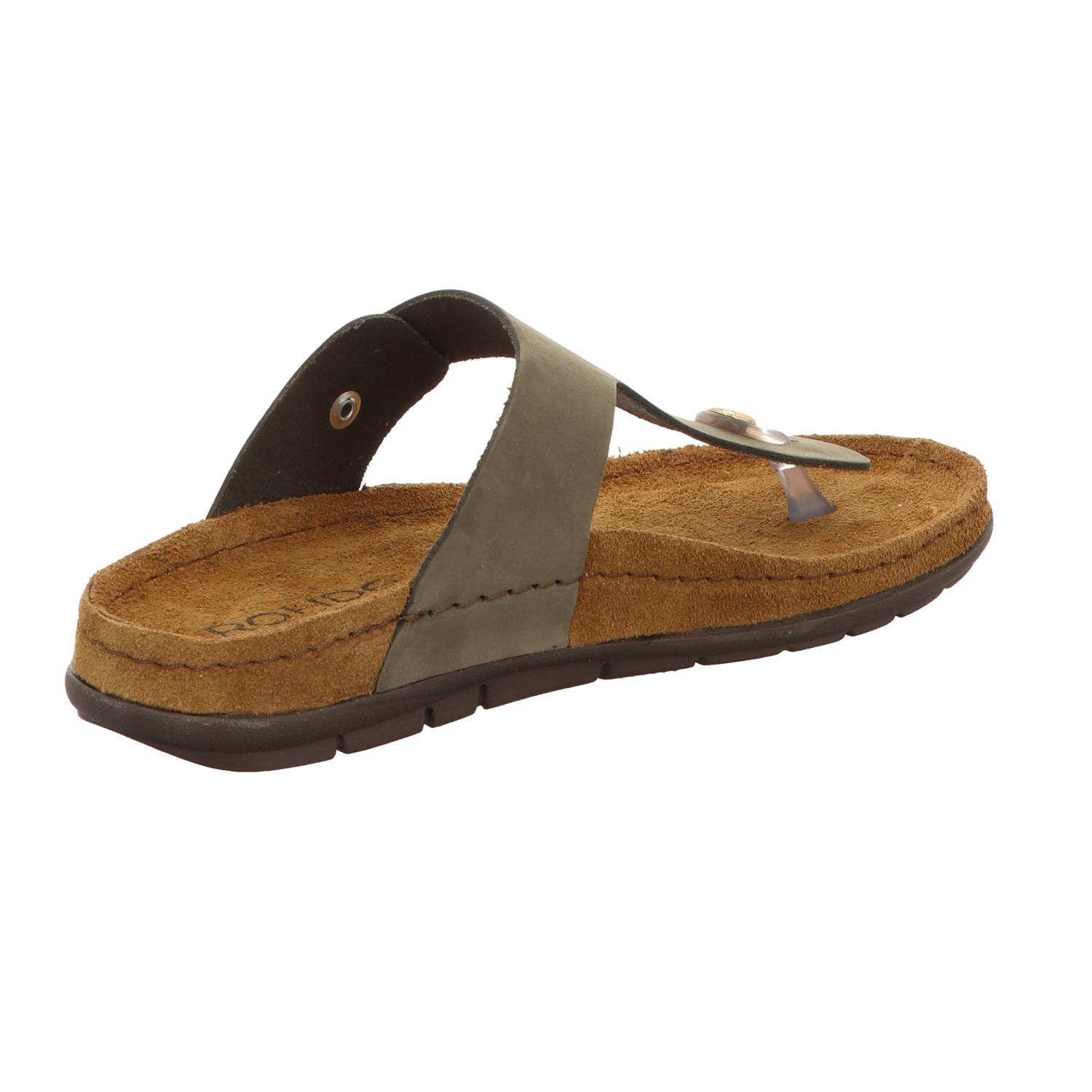 Rohde Damen Pantolette Rodigo D in oliv
