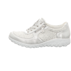 Waldläufer Damen Schnürschuh bequem Havy Soft in silber