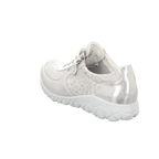 Waldläufer Damen Schnürschuh bequem Havy Soft in silber