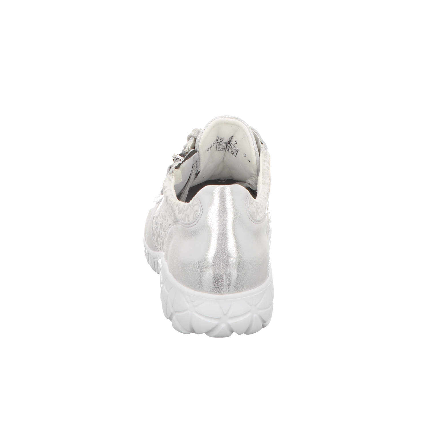 Waldläufer Damen Schnürschuh bequem Havy Soft in silber