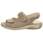 Waldläufer Damen Sandale bequem Garda in beige