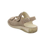 Waldläufer Damen Sandale bequem Garda in beige