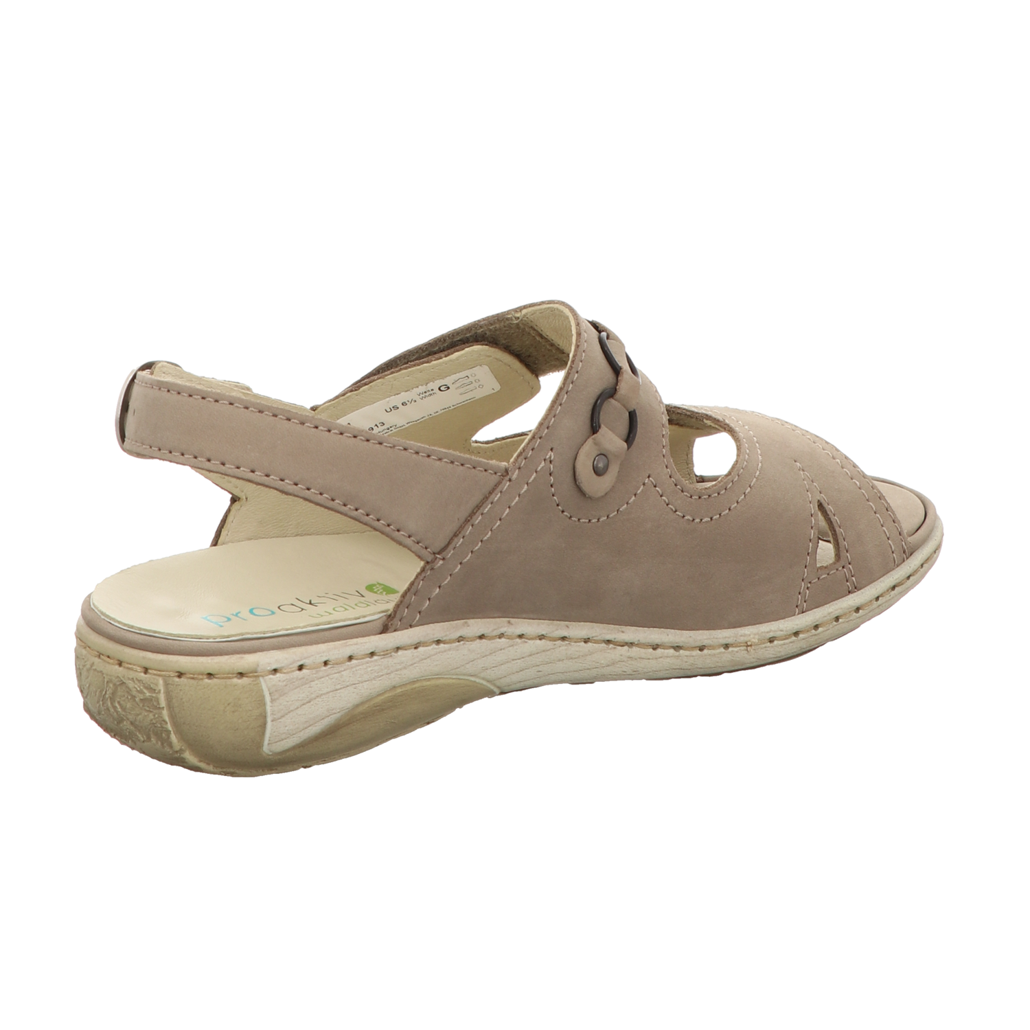 Waldläufer Damen Sandale bequem Garda in beige