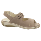 Waldläufer Damen Sandale bequem Garda in beige
