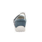 Waldläufer Damen Slipper bequem Henni in blau