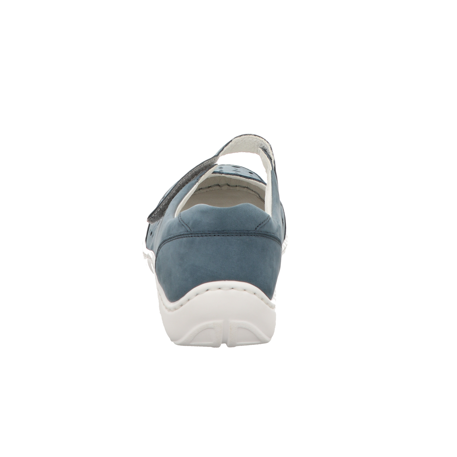 Waldläufer Damen Slipper bequem Henni in blau