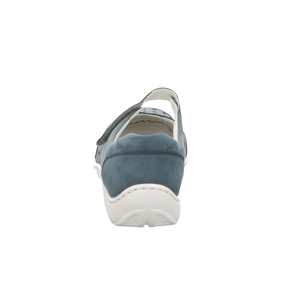 Waldläufer Damen Slipper bequem Henni in blau