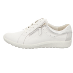Waldläufer Damen Schnürschuh bequem K-Ira in weiss