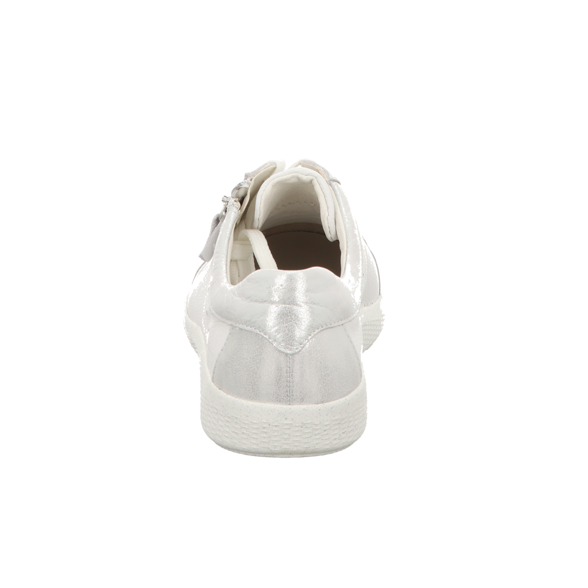 Waldläufer Damen Schnürschuh bequem K-Ira in weiss