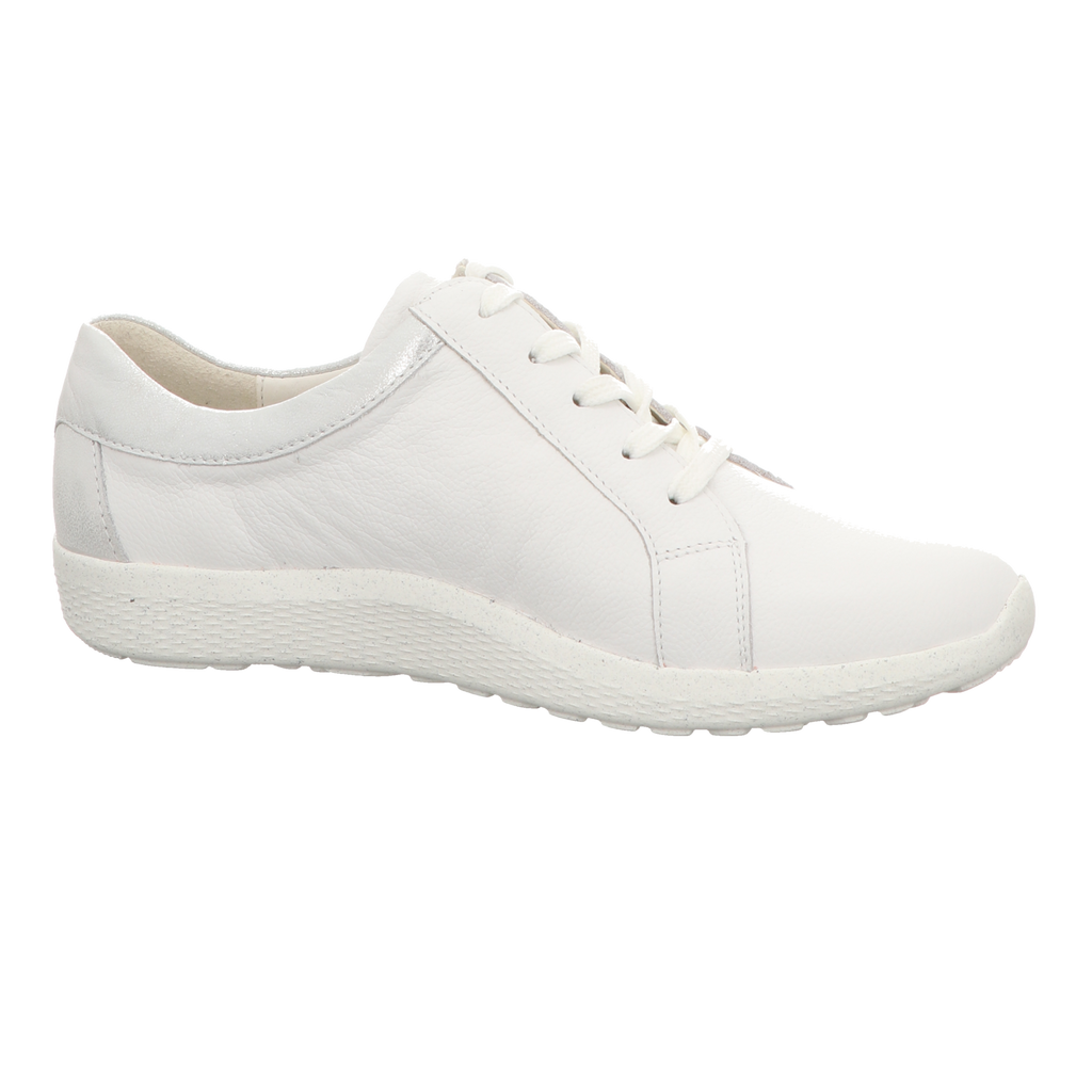 Waldläufer Damen Schnürschuh bequem K-Ira in weiss