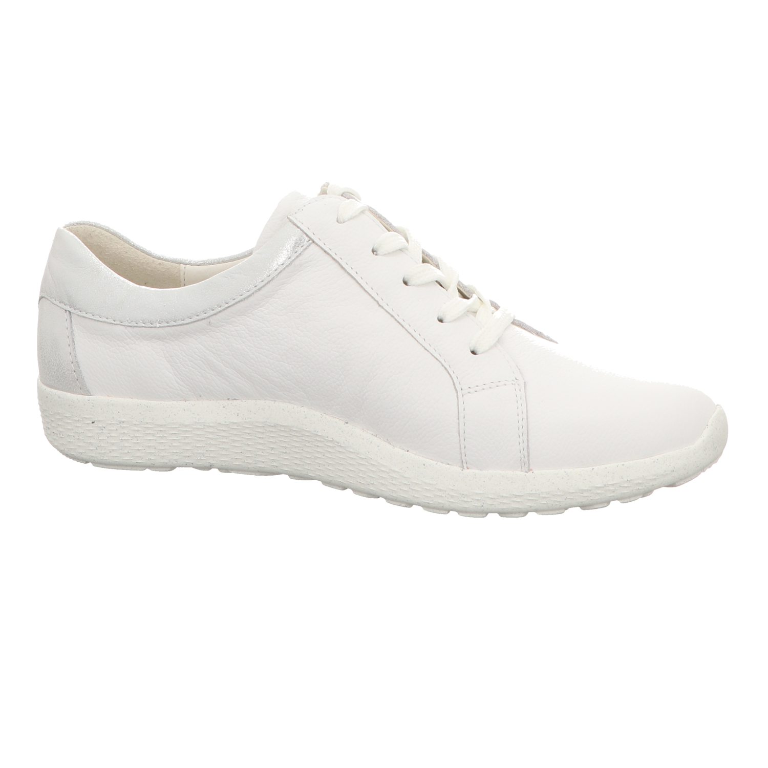 Waldläufer Damen Schnürschuh bequem K-Ira in weiss