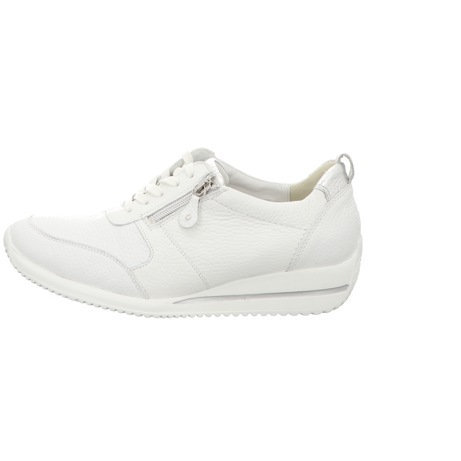 Waldläufer Damen Schnürschuh bequem Himona in weiss