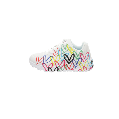 Skechers Damen Slipper Goldcrown Uno Lite in weiss