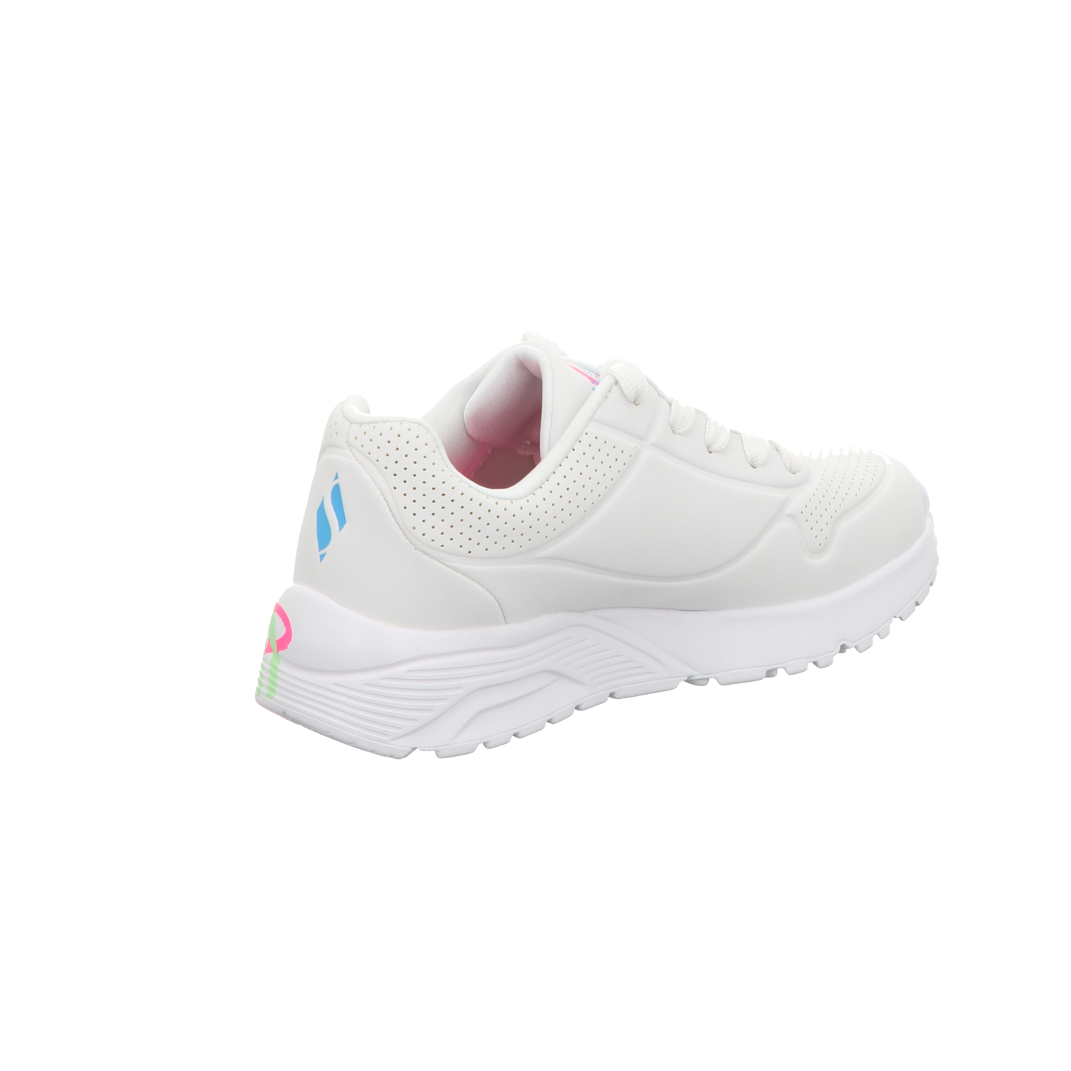 Skechers Damen Slipper Goldcrown Uno Lite in weiss