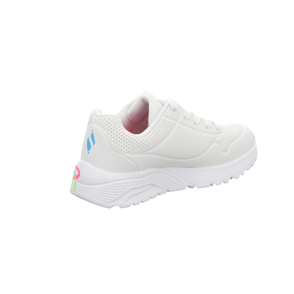 Skechers Damen Slipper Goldcrown Uno Lite in weiss