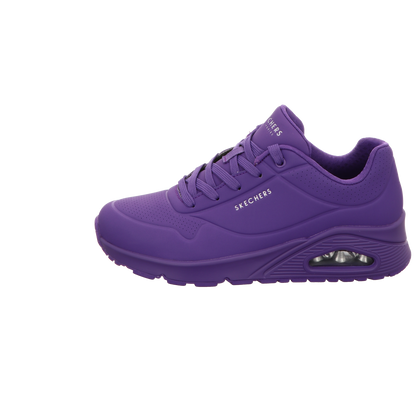 Skechers Damen Schnürschuh Night Shades in lila