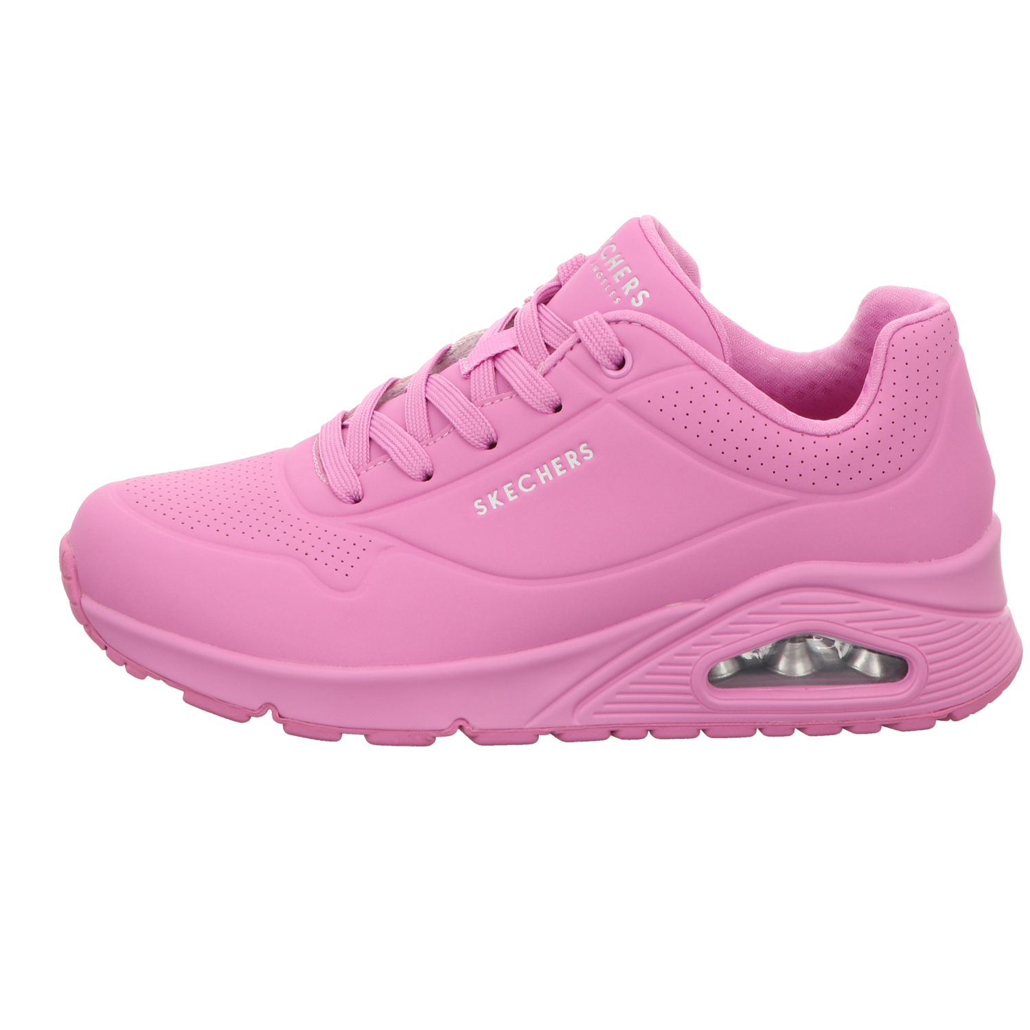 Skechers Damen Schnürschuh Uno Stand On Air in pink