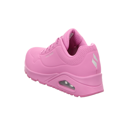 Skechers Damen Schnürschuh Uno Stand On Air in pink