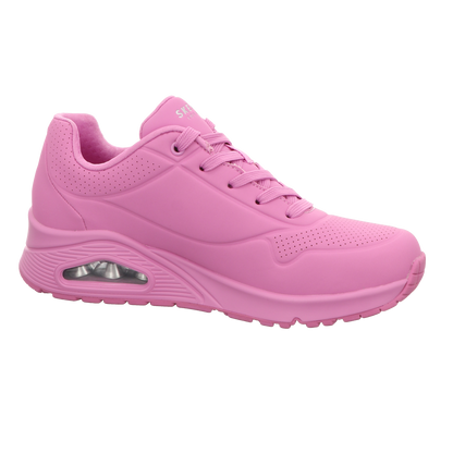 Skechers Damen Schnürschuh Uno Stand On Air in pink
