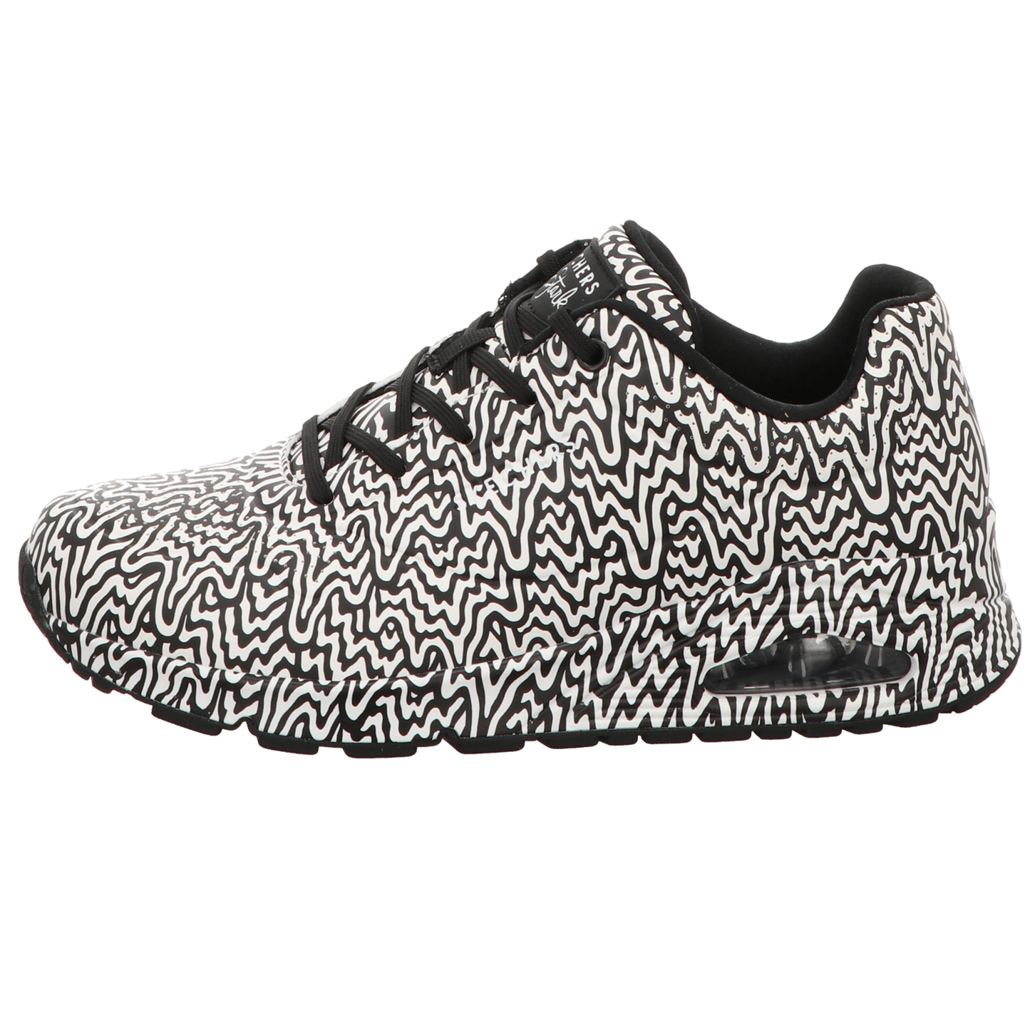 BOBs Sport Damen Schnürschuh Uno in schwarz